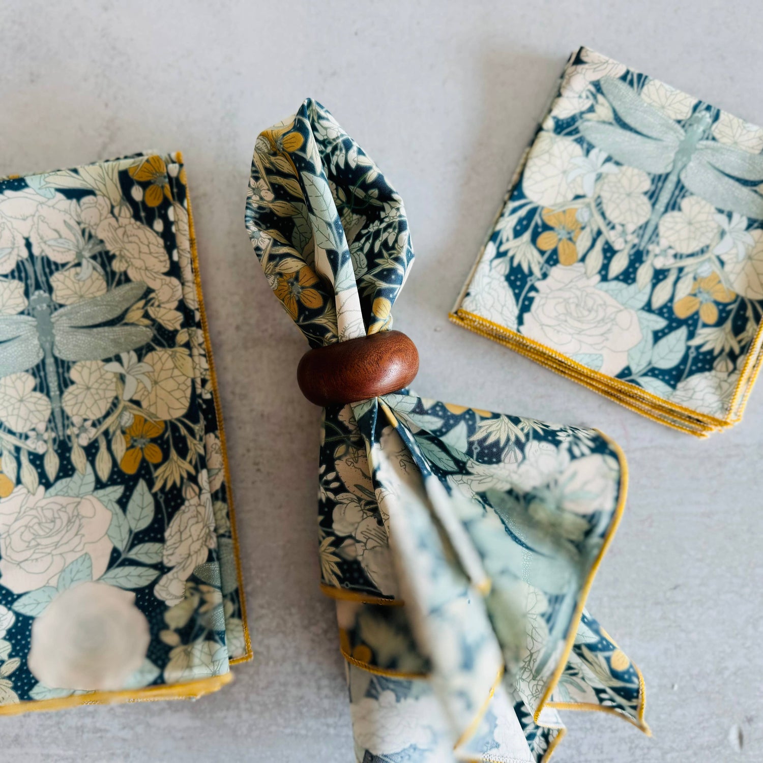 Dragonflies at Twilight Cloth Napkins, set of four