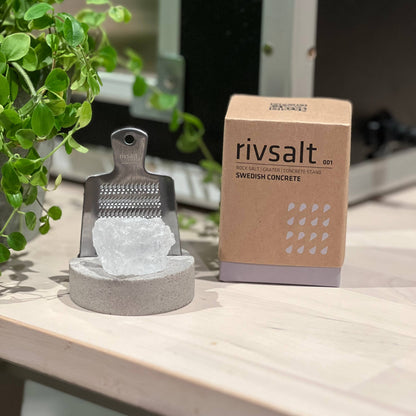 Swedish Concrete Salt Rock Gift set