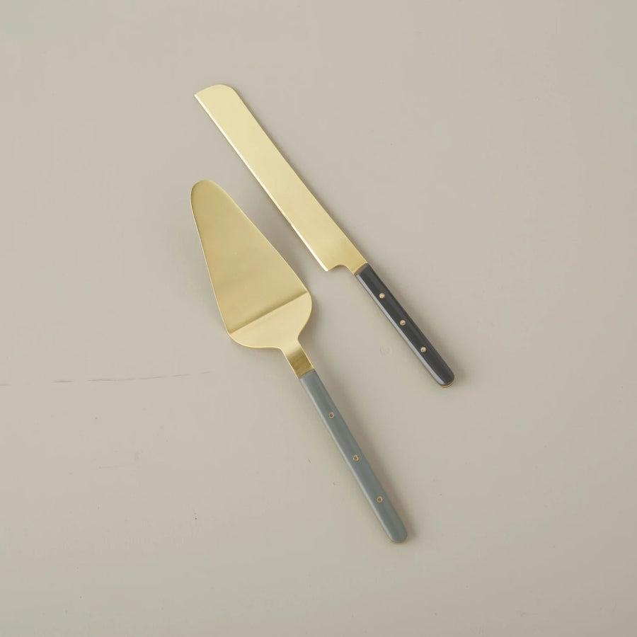 Bowie Cake Lift & Knife Set