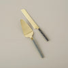 Bowie Cake Lift & Knife Set