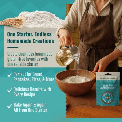 Gluten-Free Sourdough Starter Culture - Organic
