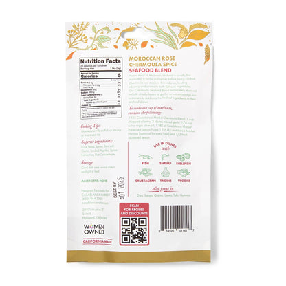 Moroccan Rose Chermoula Spice Seafood Blend