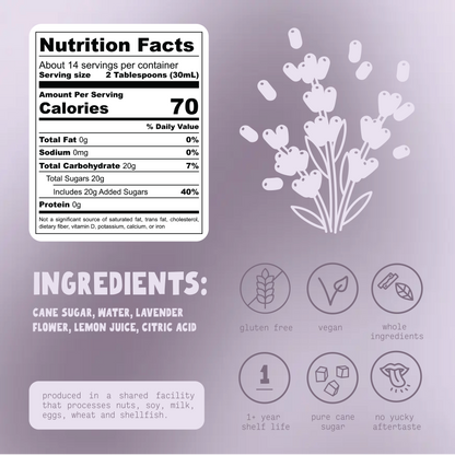 French Lavender Syrup