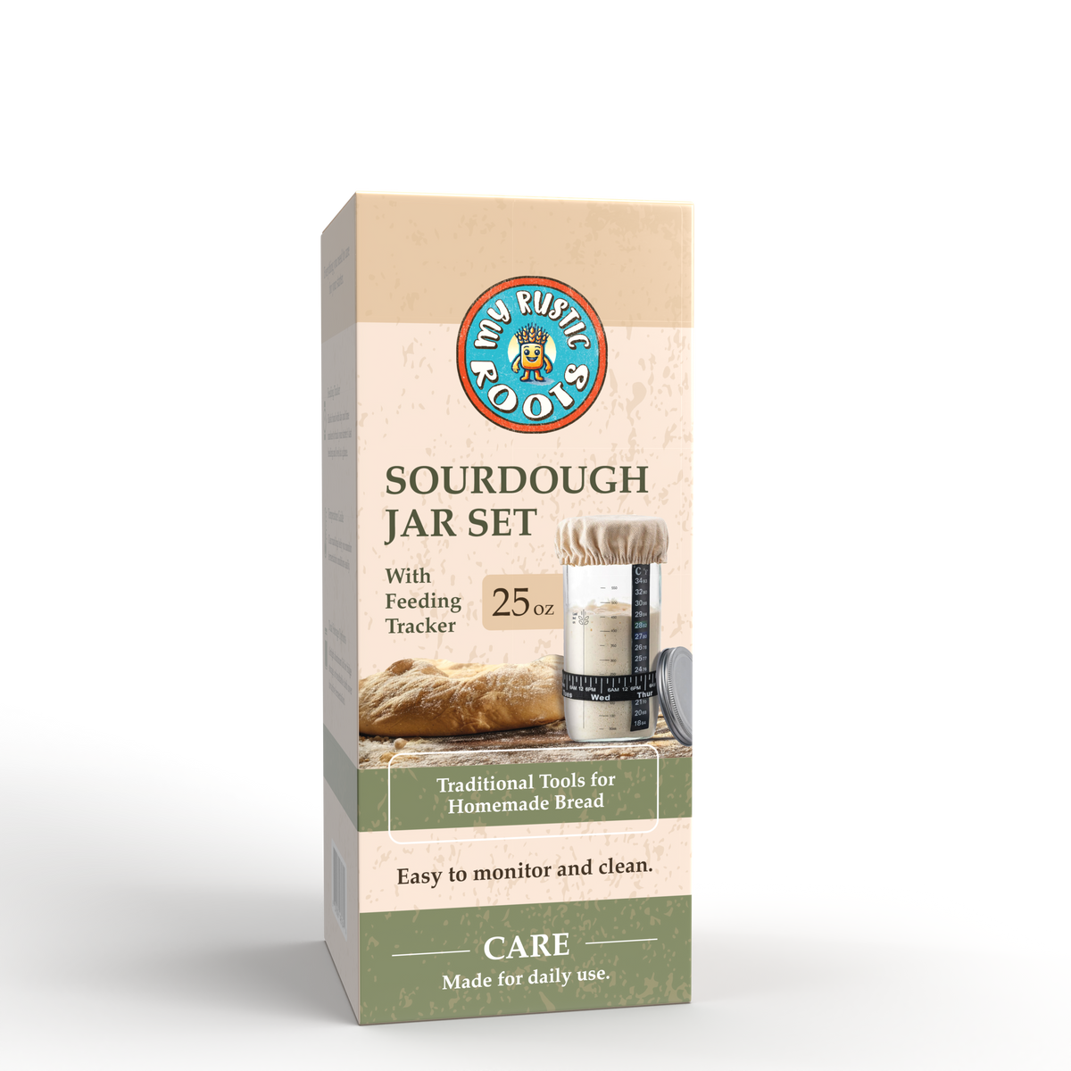 Sourdough Starter Jar Kit + Starter