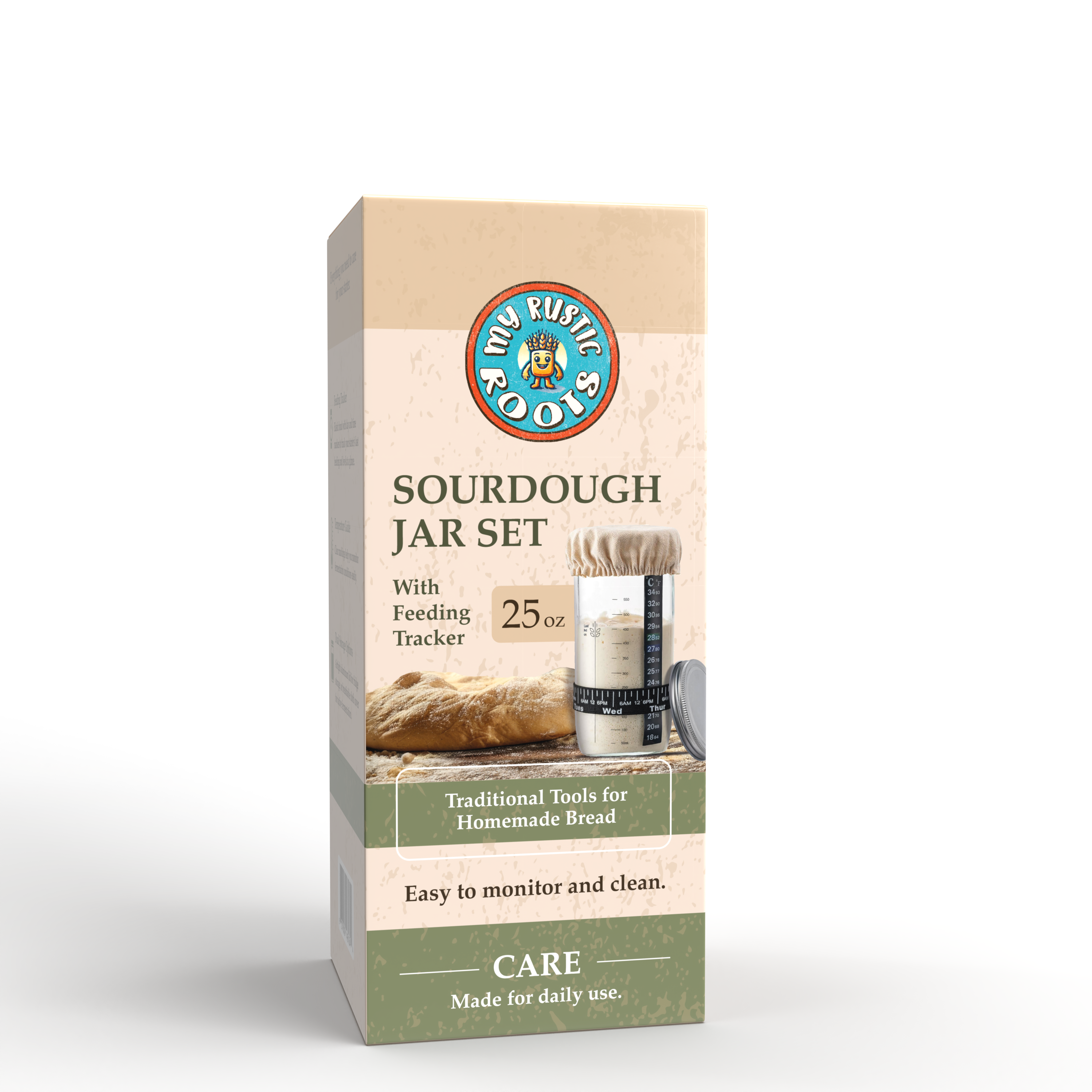 Sourdough Starter Jar Kit + Starter