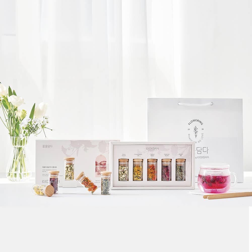 Lovely Blossom Flower Tea Gift Set