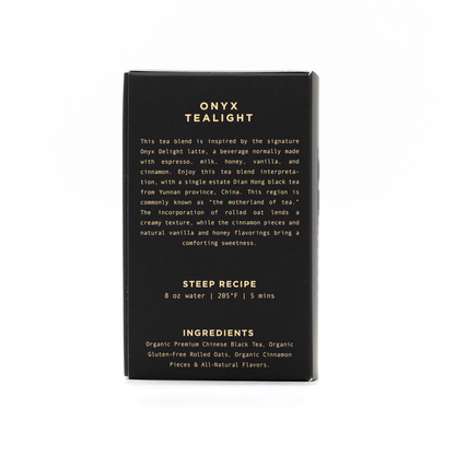 Onyx Tealight Latte
