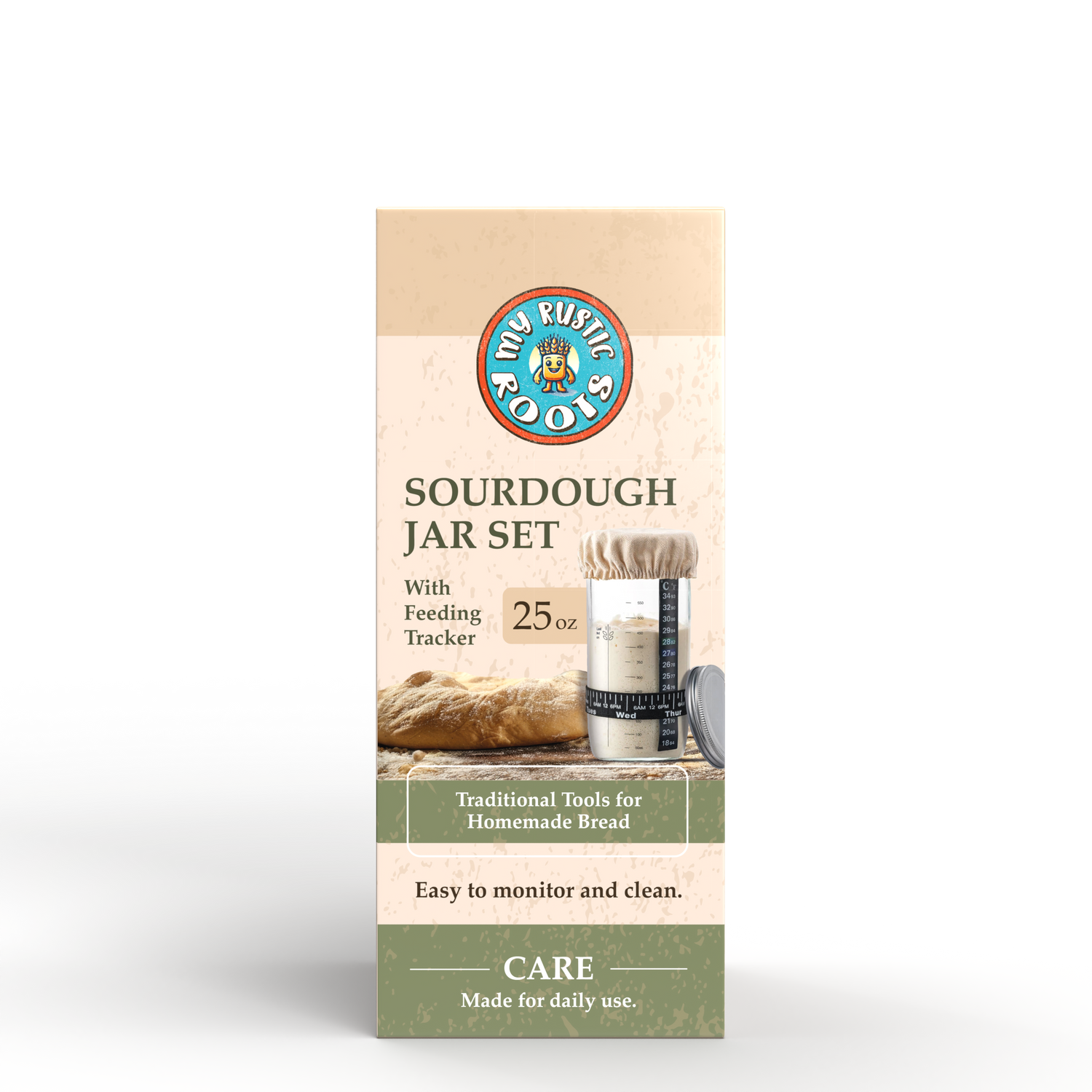Sourdough Starter Jar Kit + Starter
