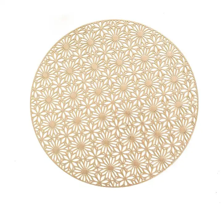 Dahlia Vinyl Placemat - Set of 4