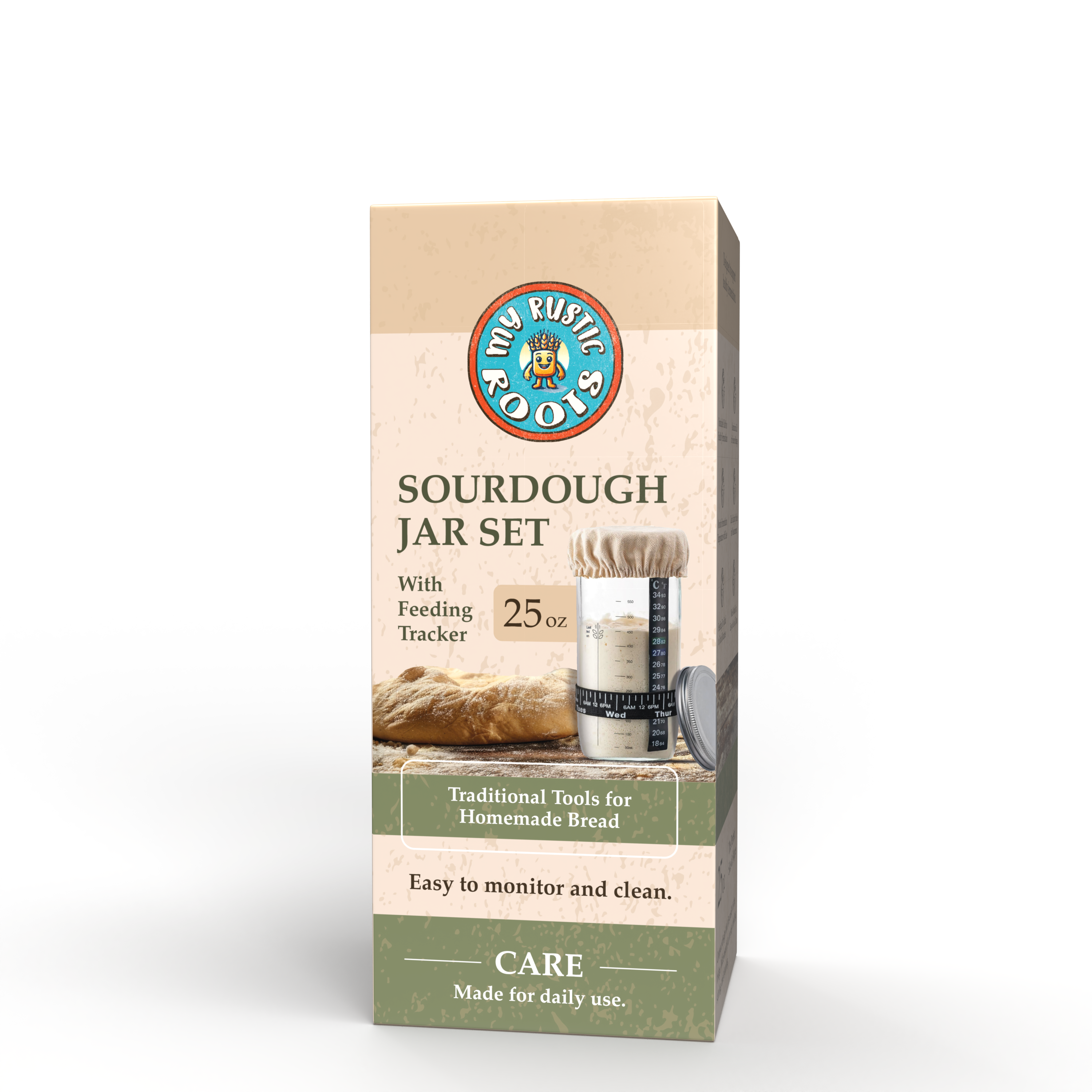 Sourdough Starter Jar Kit + Starter