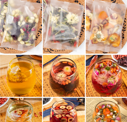 Flower &amp; Fruit Loose Tea Packages