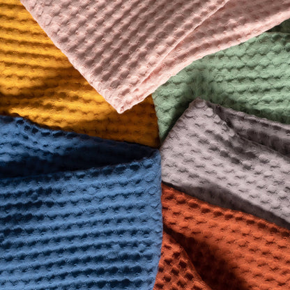 Honeycomb Waffle Kitchen Towels — Oversized &amp; Ultra Absorbent