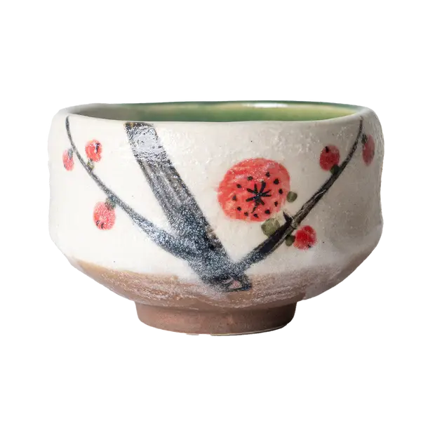Ume Plum Blossoms Mini Matcha Bowl – 8 oz