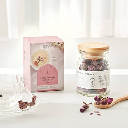 Original Flower Tea 10g Glass Jar - 8 Variations