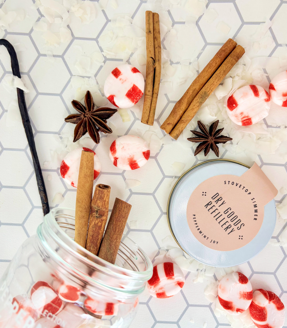 A styled flat-lay of a &