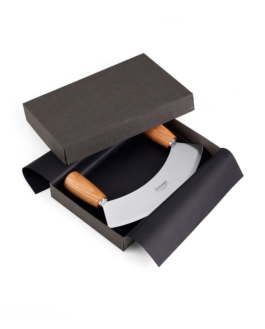 Mezzaluna Mincing Knife