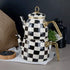 Jana Checkered Teapot