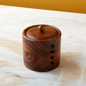 Rose Wood Garlic Keeper