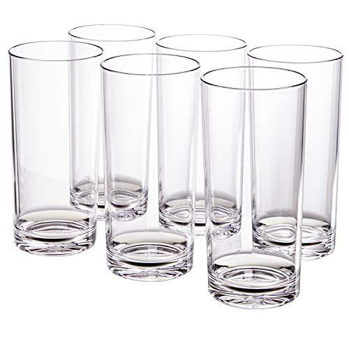 10oz Drinking Glass - Set of 6 - Tea + Linen