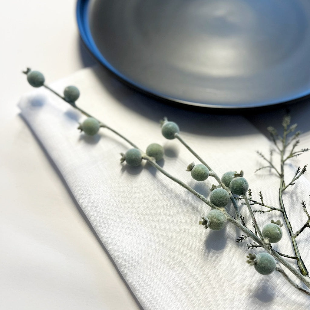 20" French Linen Napkin - Set of 4 - Tea + Linen