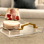 Alhambra Acrylic Tray - Tea + Linen