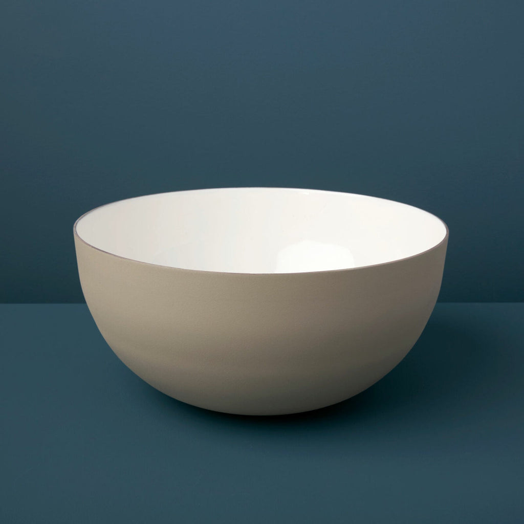 Alto Large Bowl, Dove - Tea + Linen
