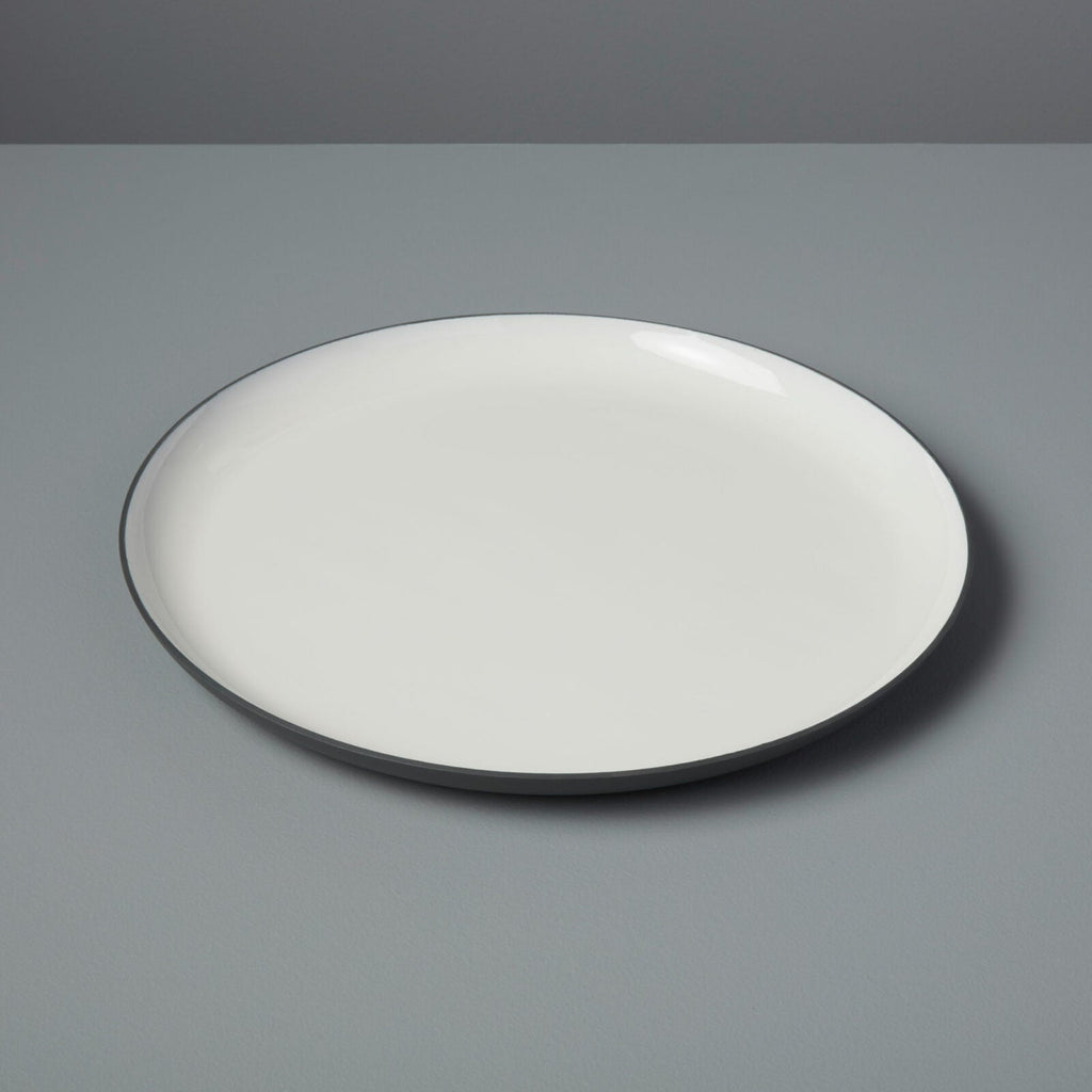 Alto Large Round Platter, Graphite - Tea + Linen