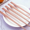 Annie Rose Gold Chopsticks - Set of 4 - Tea + Linen