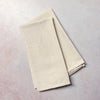 Beige Cotton Napkin - Set of 4 - Tea + Linen