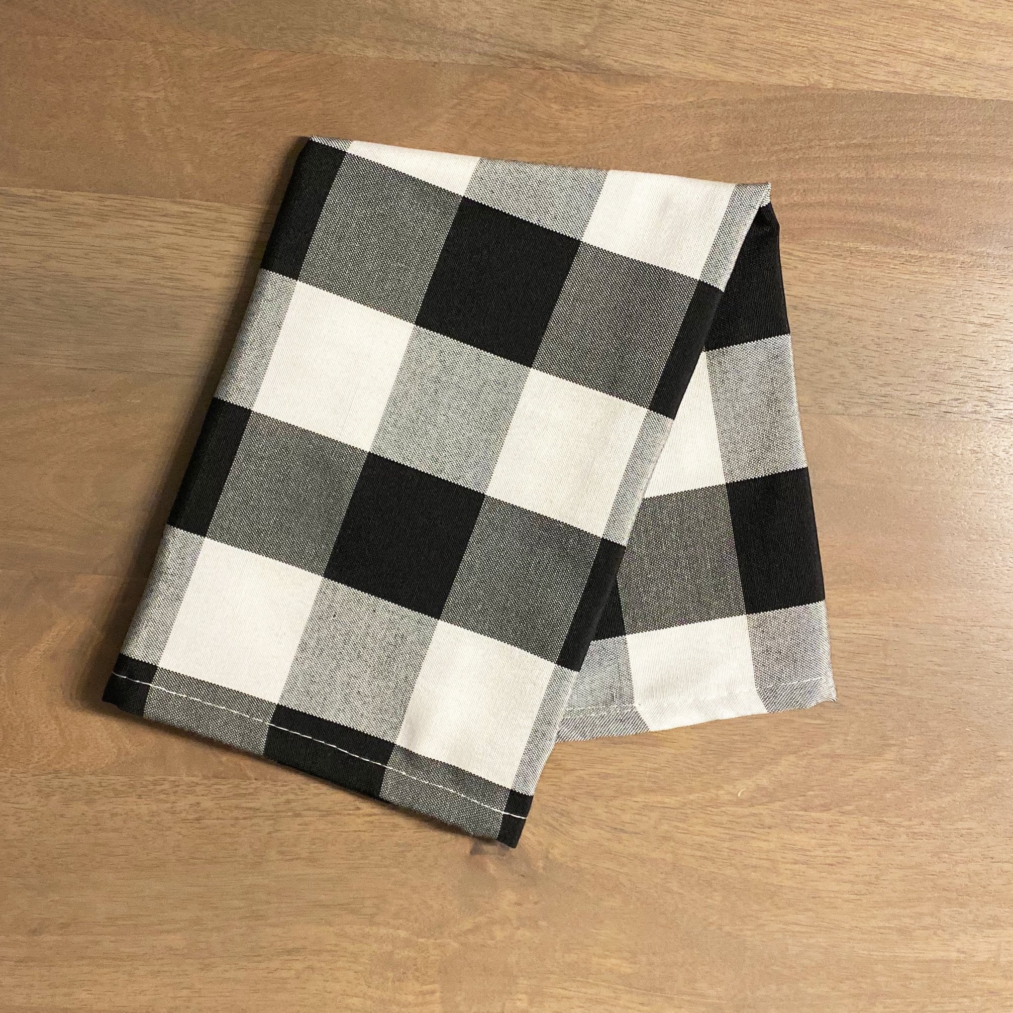 Buffalo Check Napkins - Set of 4 - Tea + Linen