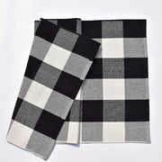 Buffalo Plaid Rug - Tea + Linen