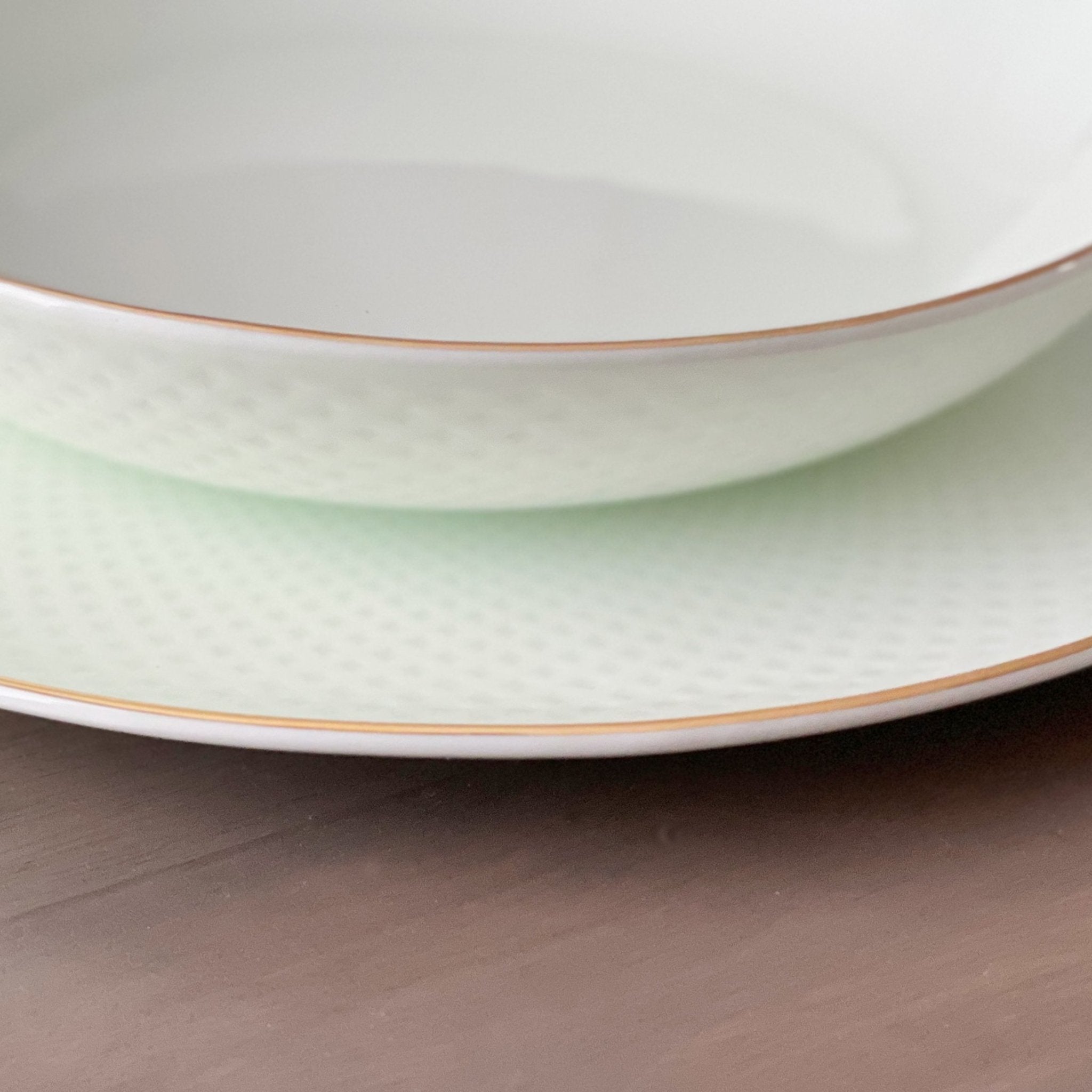 Camille Bone China Dinnerware Set - White - Tea + Linen