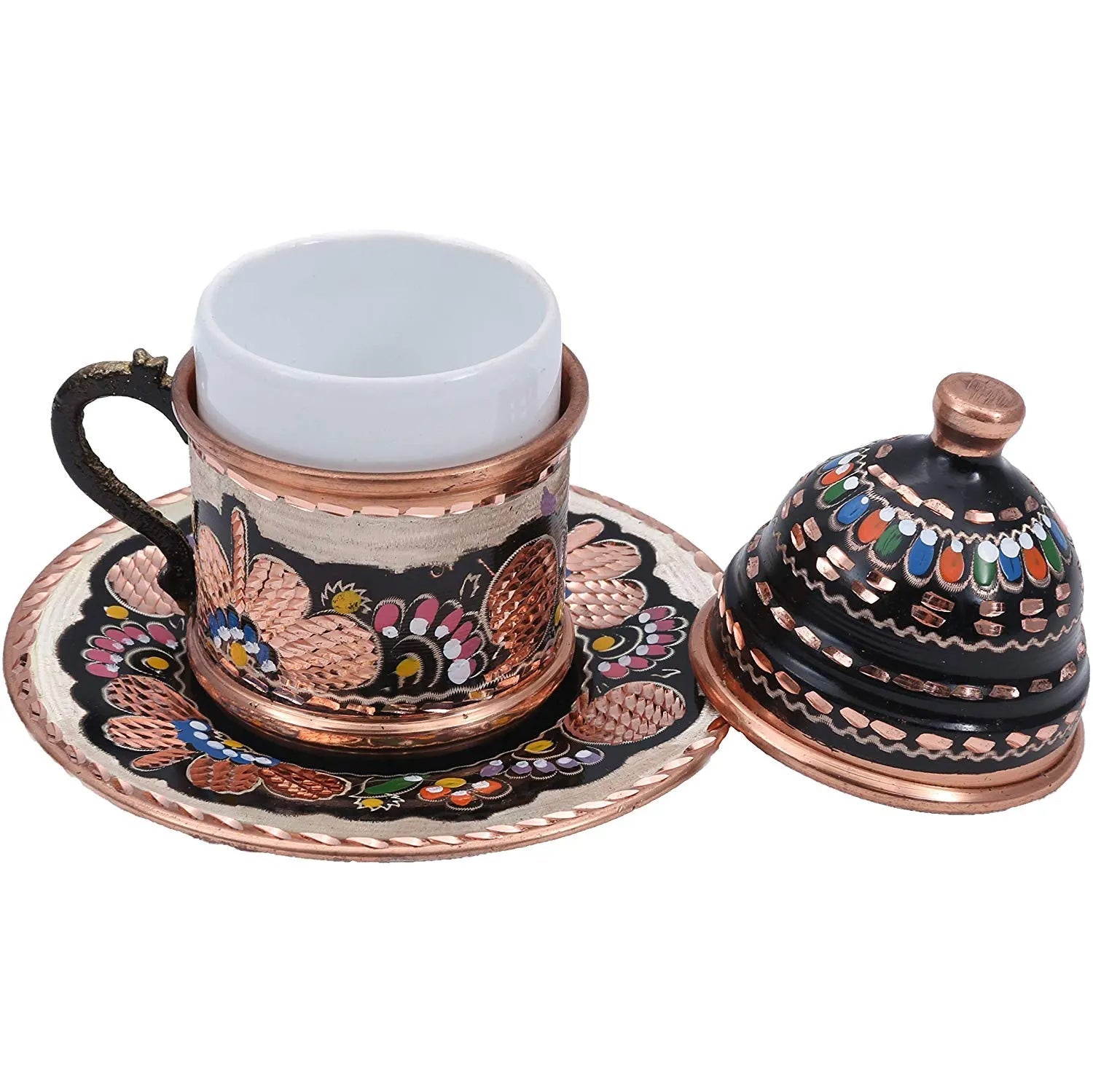 Copper Coffee Set - Tea + Linen