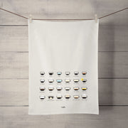 Espresso Recipes Tea Towel - Tea + Linen