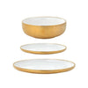 Eva Dinnerware - 12 Piece Set - Tea + Linen