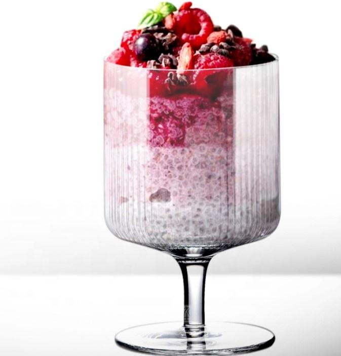 Glass Dessert Cup - Set of 4 - Tea + Linen
