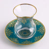 Green and Gold Motif Tea Set - Tea + Linen