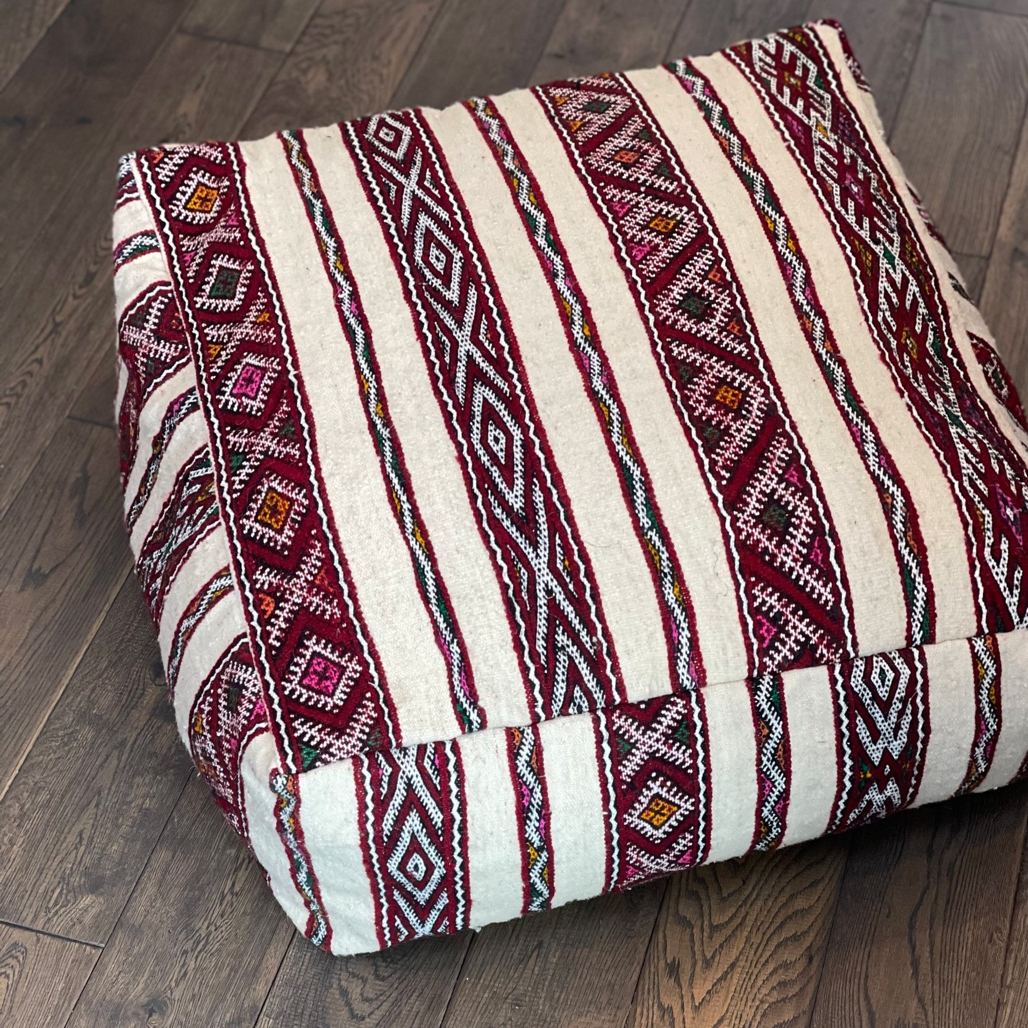 Haifa Floor Pillow - Tea + Linen