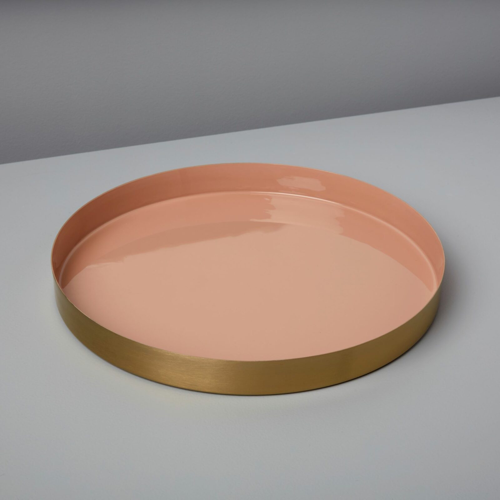 Halo Enamel Serving Tray - Small - Tea + Linen