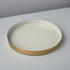 Halo Enamel Serving Tray - Small - Tea + Linen