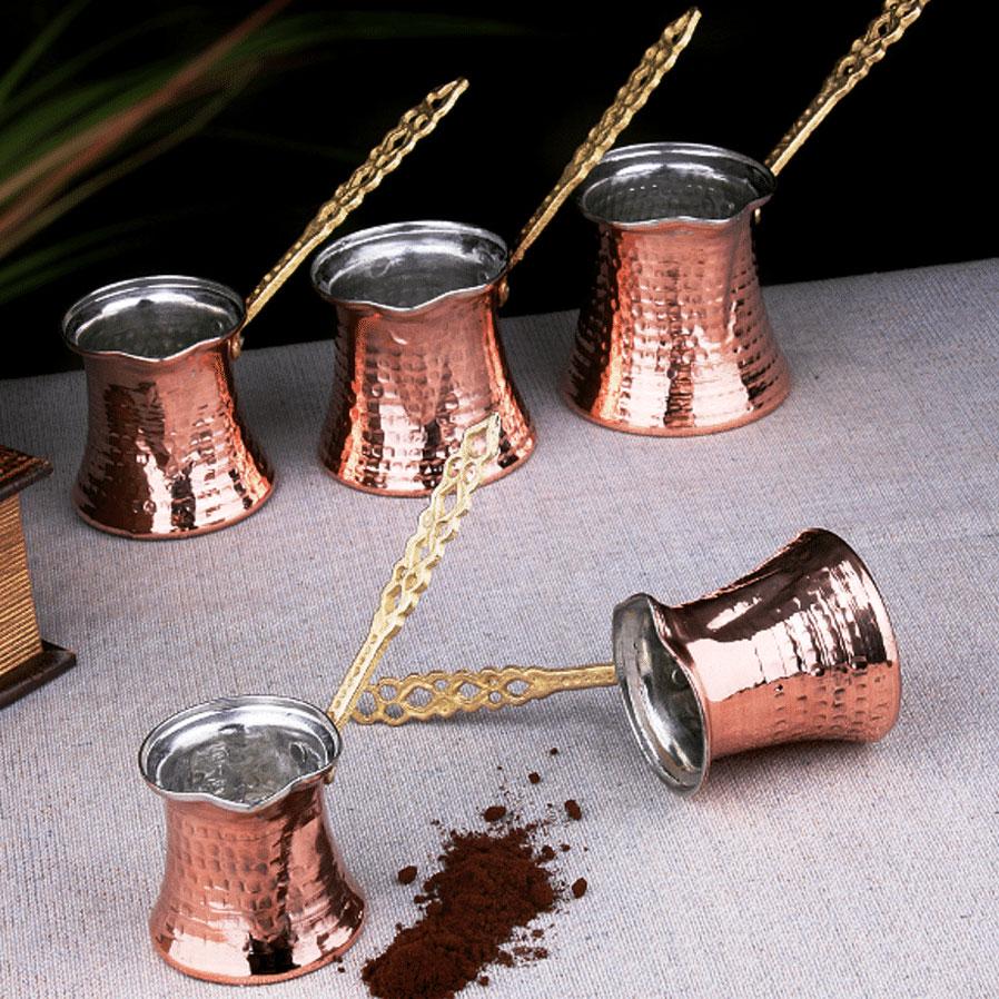 Handmade Copper Ibrik - Tea + Linen