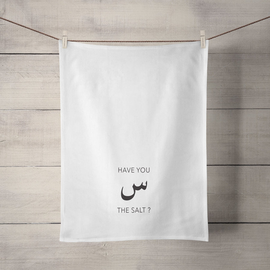 Have You Seen the Salt Tea Towel - Tea + Linen