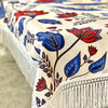 Iznik Table Throw - Tea + Linen