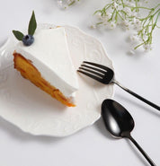 Jewel Flatware Set - Black - Tea + Linen