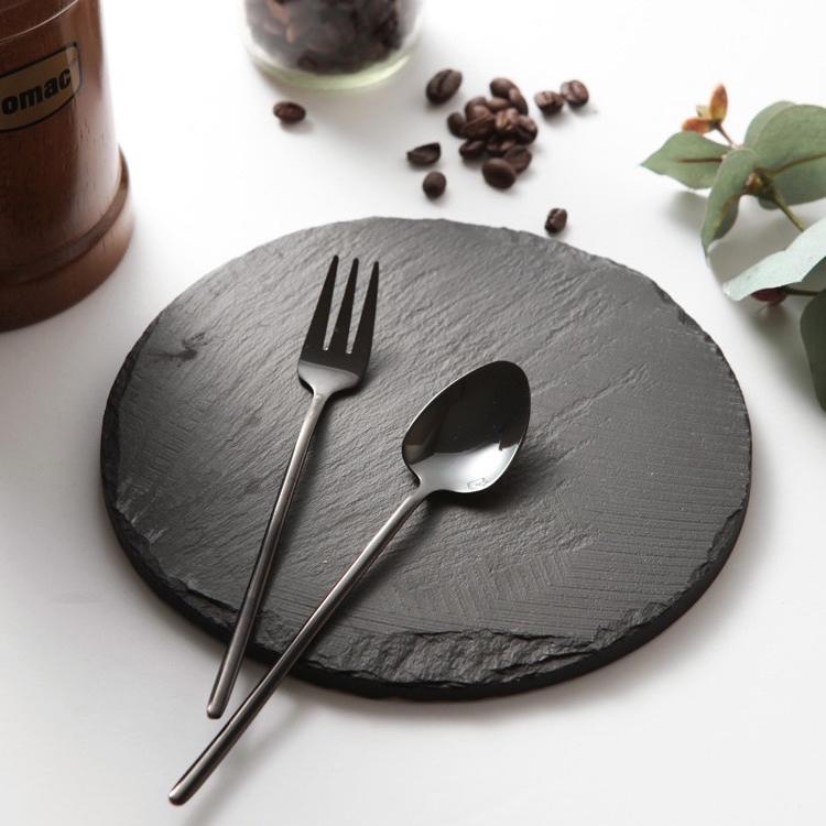 Jewel Flatware Set - Black - Tea + Linen