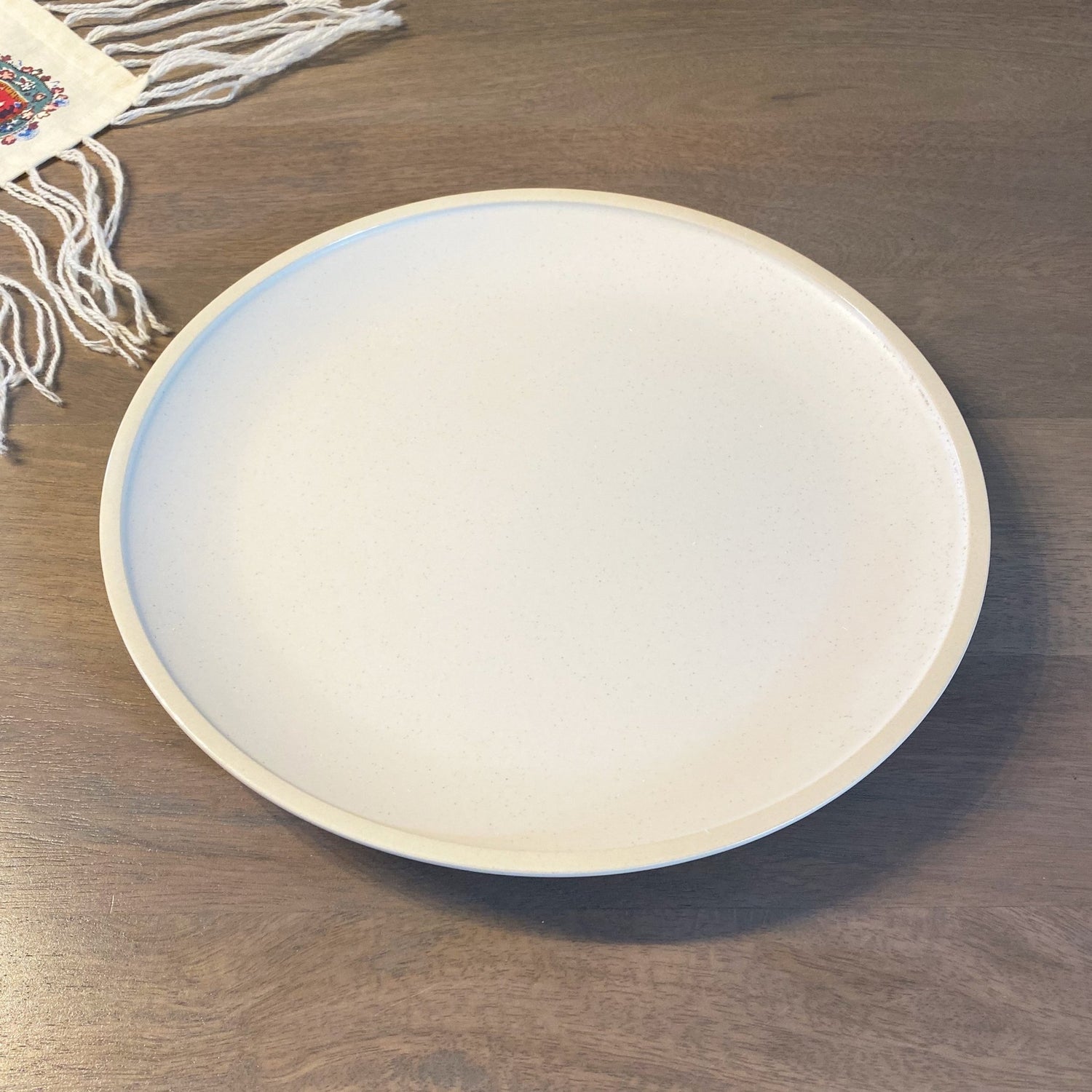 Kane 10&quot; Stone Dinner Plate - Tea + Linen