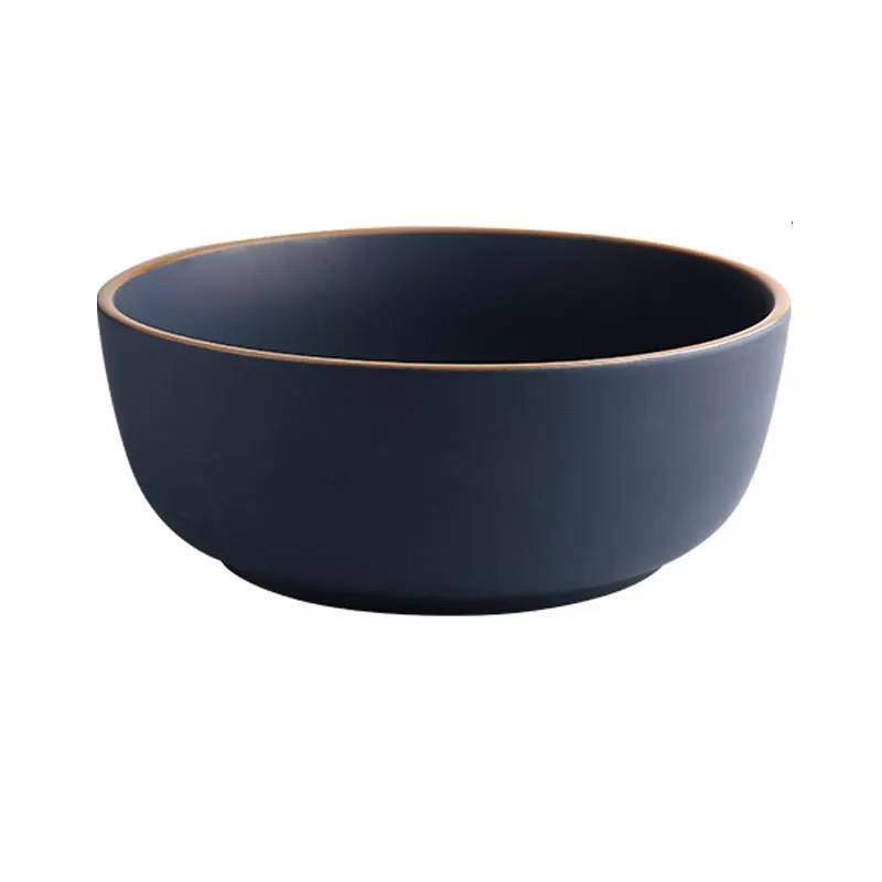 Kane 8" Stoneware Bowl - Tea + Linen