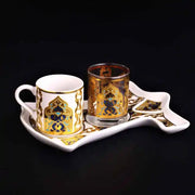 Kemer Caftan Set - Tea + Linen