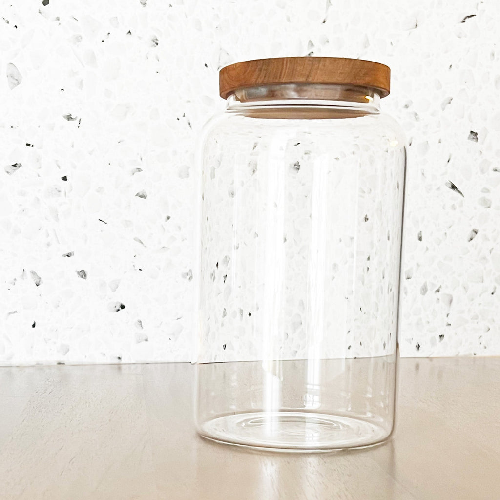Large Glass Storage Jars - Tea + Linen