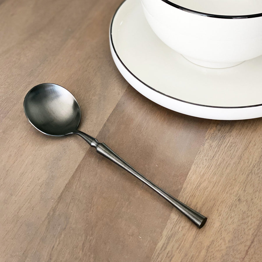 Laurel Soup Spoons - Set of 4 - Tea + Linen